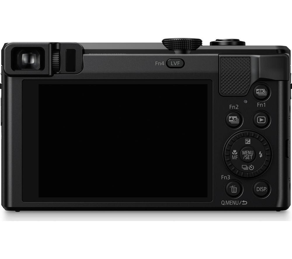 Buy PANASONIC Lumix DMCTZ80EBK Superzoom Compact Camera Black Currys