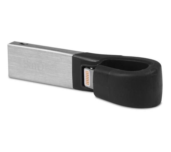 SANDISK iXpand USB 3.0 Dual Memory Stick - 32 GB, Black & Silver image number 5