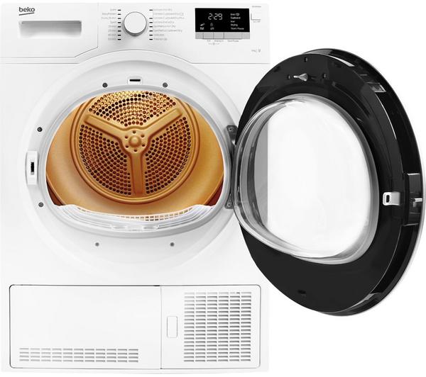 BEKO Pro DCX83120W 8 kg Condenser Tumble Dryer - White image number 2