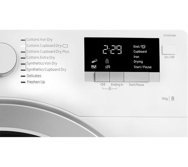 BEKO Pro DCX83120W 8 kg Condenser Tumble Dryer - White image number 4