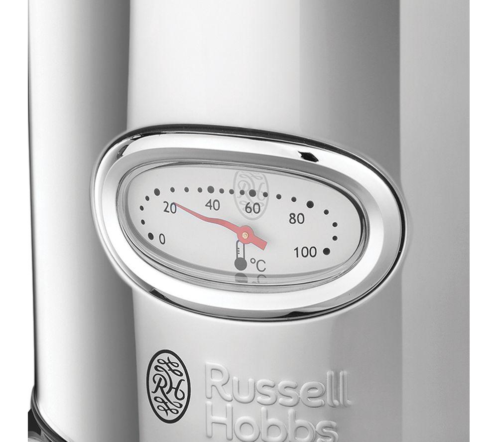 RUSSELL HOBBS Adventure Jug Kettle - Silver - Ennis Electrical