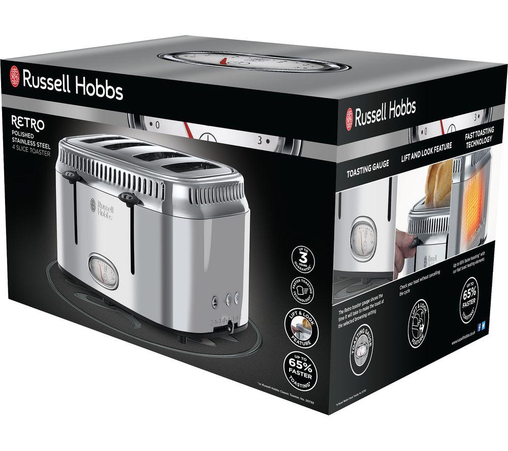 Russell Hobbs Retro 4 Slice Toaster review