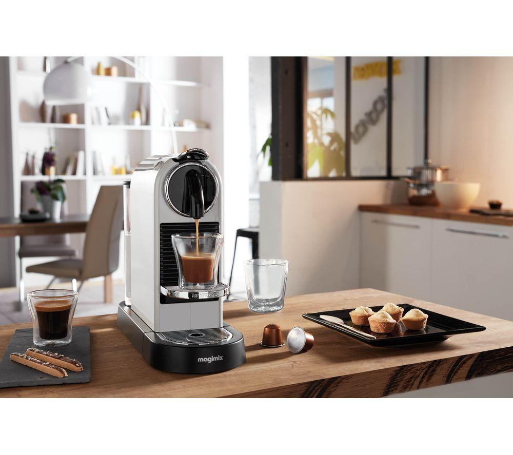 Buy NESPRESSO by Magimix CitiZ Coffee Machine White Currys