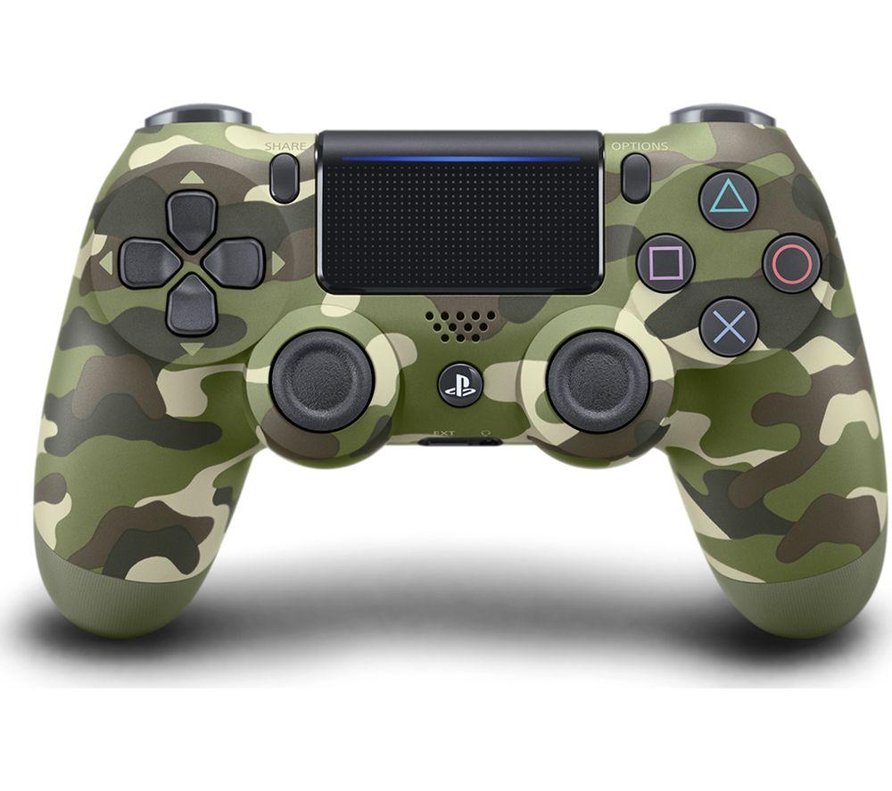 PLAYSTATION DualShock 4 V2 Wireless Controller Green Camo