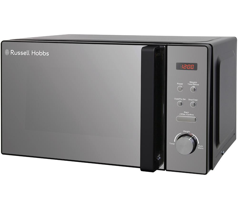 Russell Hobbs RHM2076B Solo Microwave - Black, Black