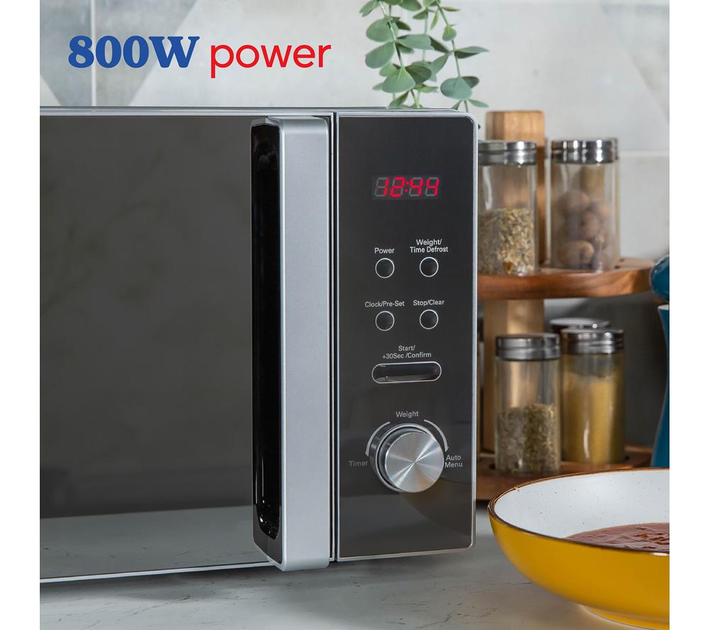 RUSSELL HOBBS RHM2076S Solo Microwave - Silver image number 5 of 10