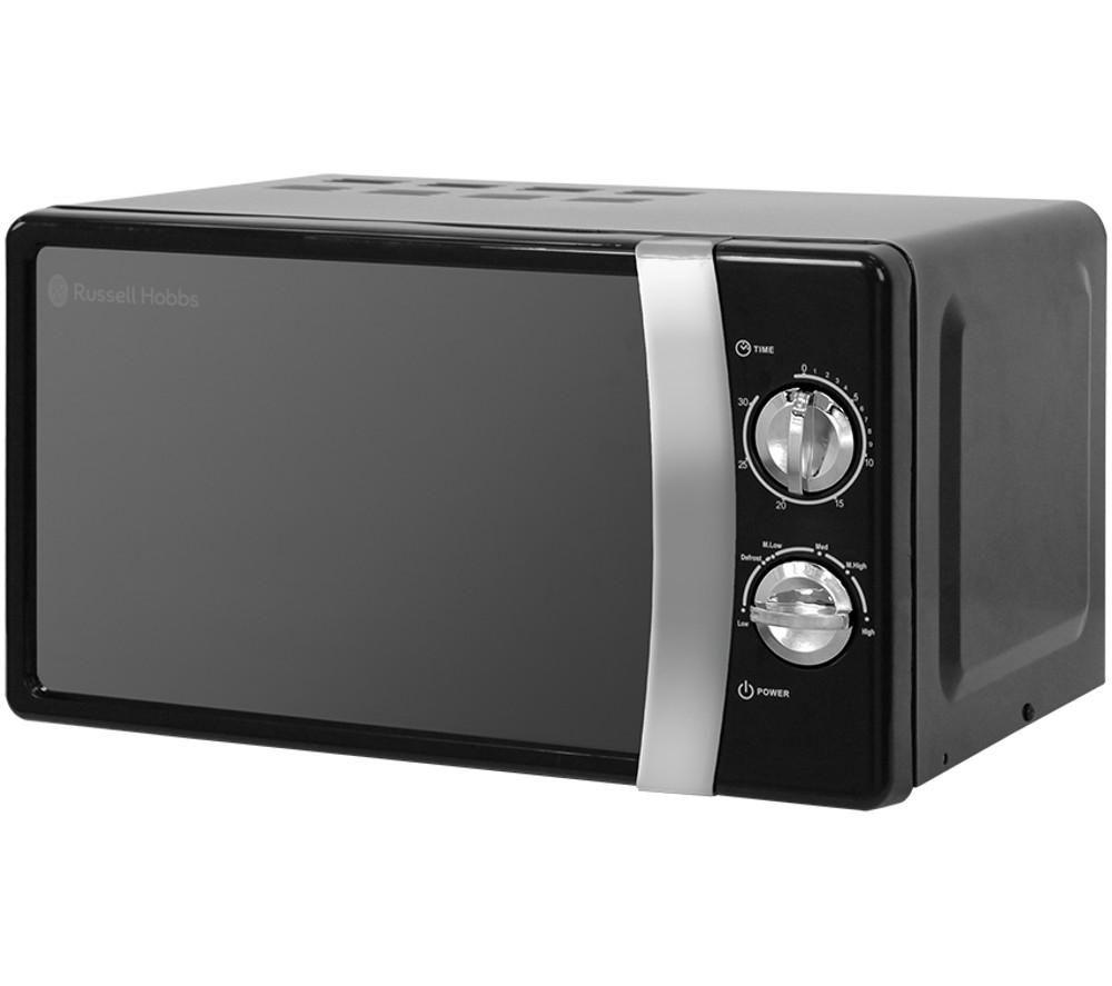 RUSSELL HOBBS RHMM701B Compact Solo Microwave - Black image number 2 of 6