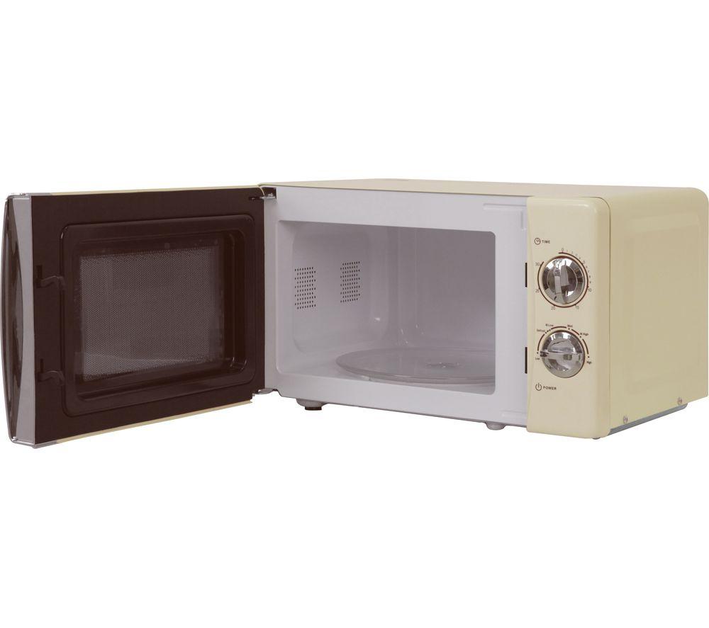 RUSSELL HOBBS RHMM701C Compact Solo Microwave - Cream image number 5 of 6