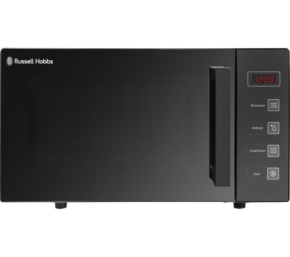 Russell Hobbs RHEM2301B Solo Microwave - Black, Black