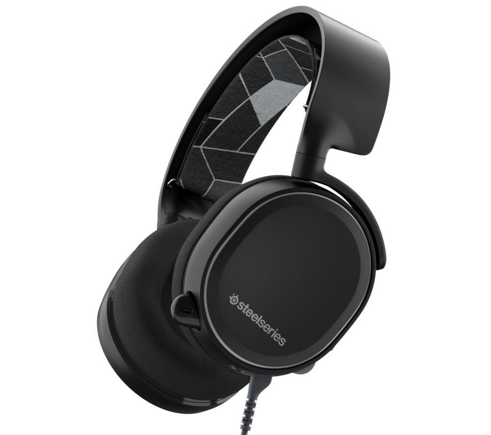 Image of STEELSERIES Arctis 3 Gaming Headset - Black, Black
