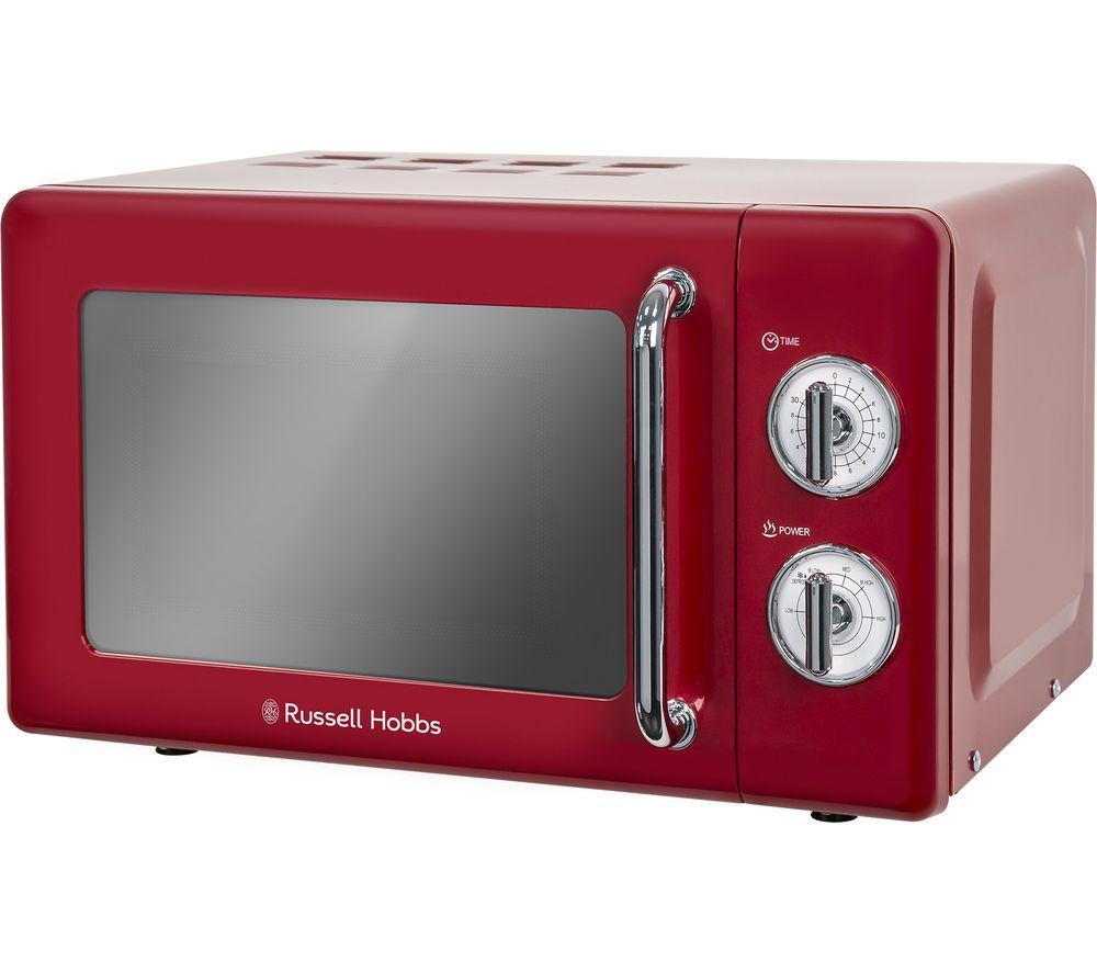 Russell Hobbs RHRETMM705R Solo Microwave - Red, Red