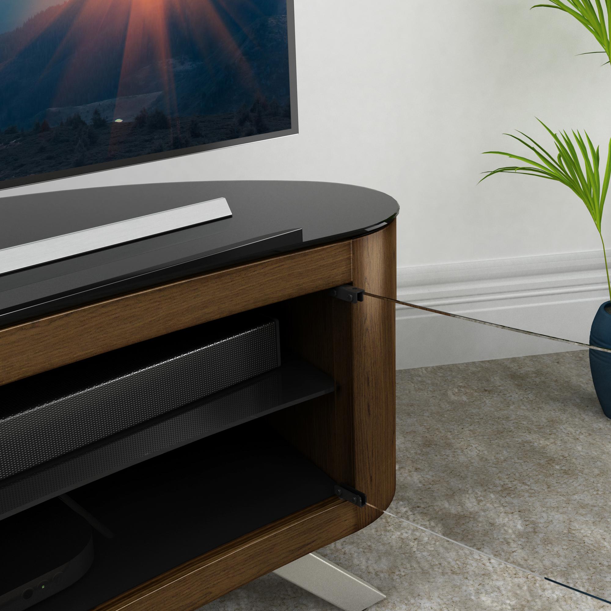 AVF Affinity Bay 1150 mm TV Stand for up to 55" TVs - Walnut image number 6 of 7