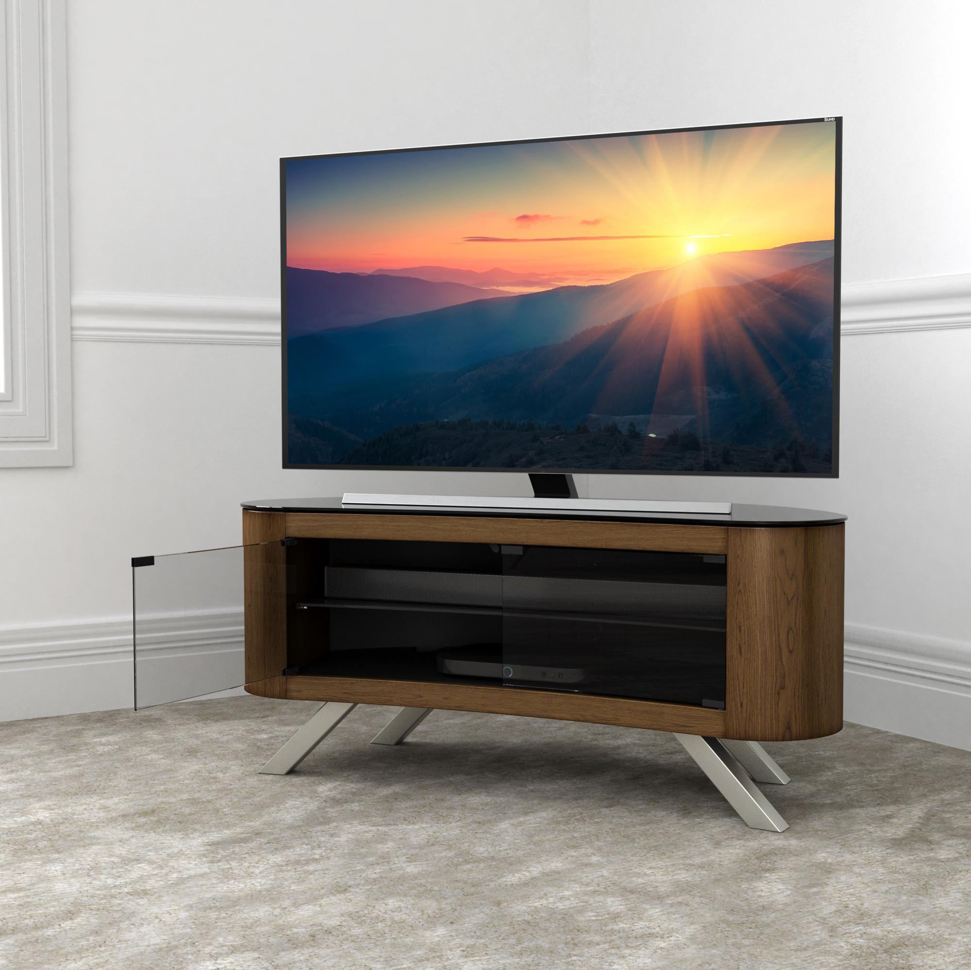 AVF Affinity Bay 1150 mm TV Stand for up to 55" TVs - Walnut image number 7 of 7