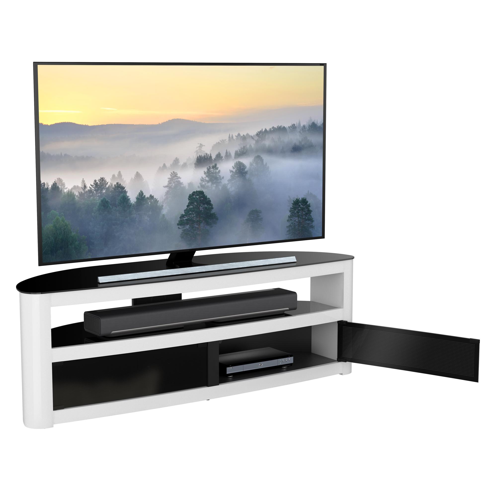 AVF Affinity Burghley Plus FS15BURXGW 1500 mm TV Stand for up to 70" TVs - White image number 2 of 7