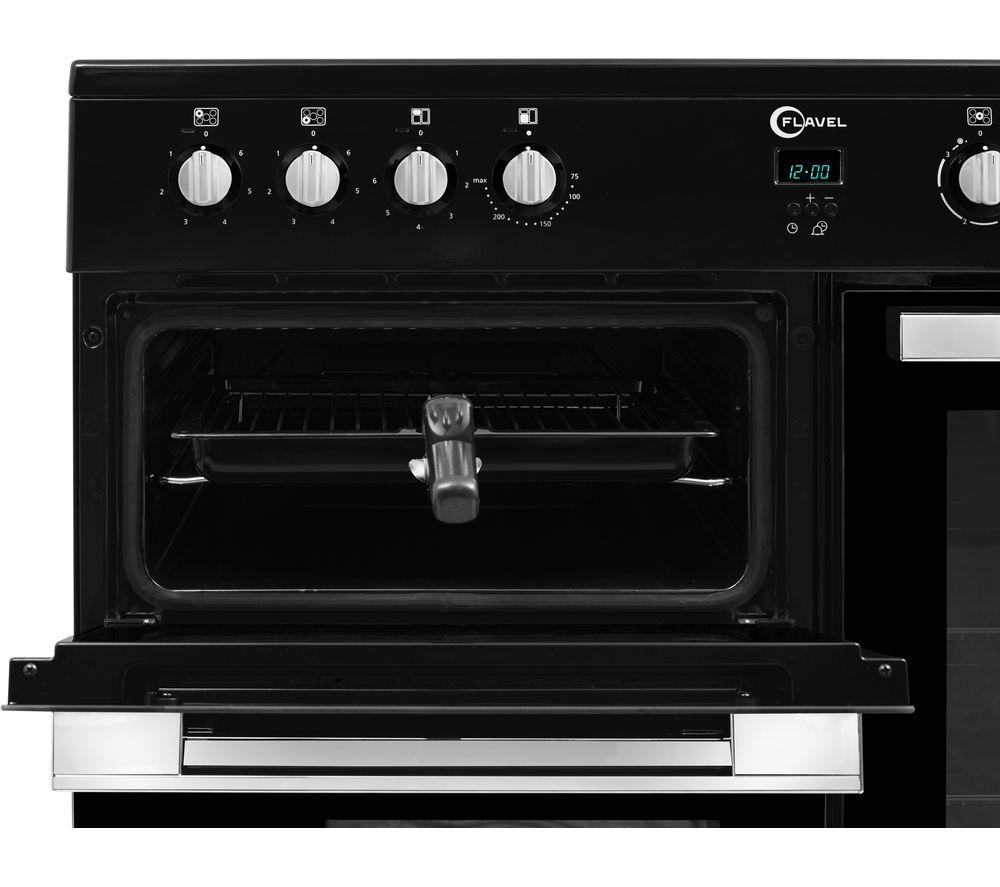 FLAVEL MLN9CRK 90 cm Electric Ceramic Range Cooker - Black image number 4 of 7