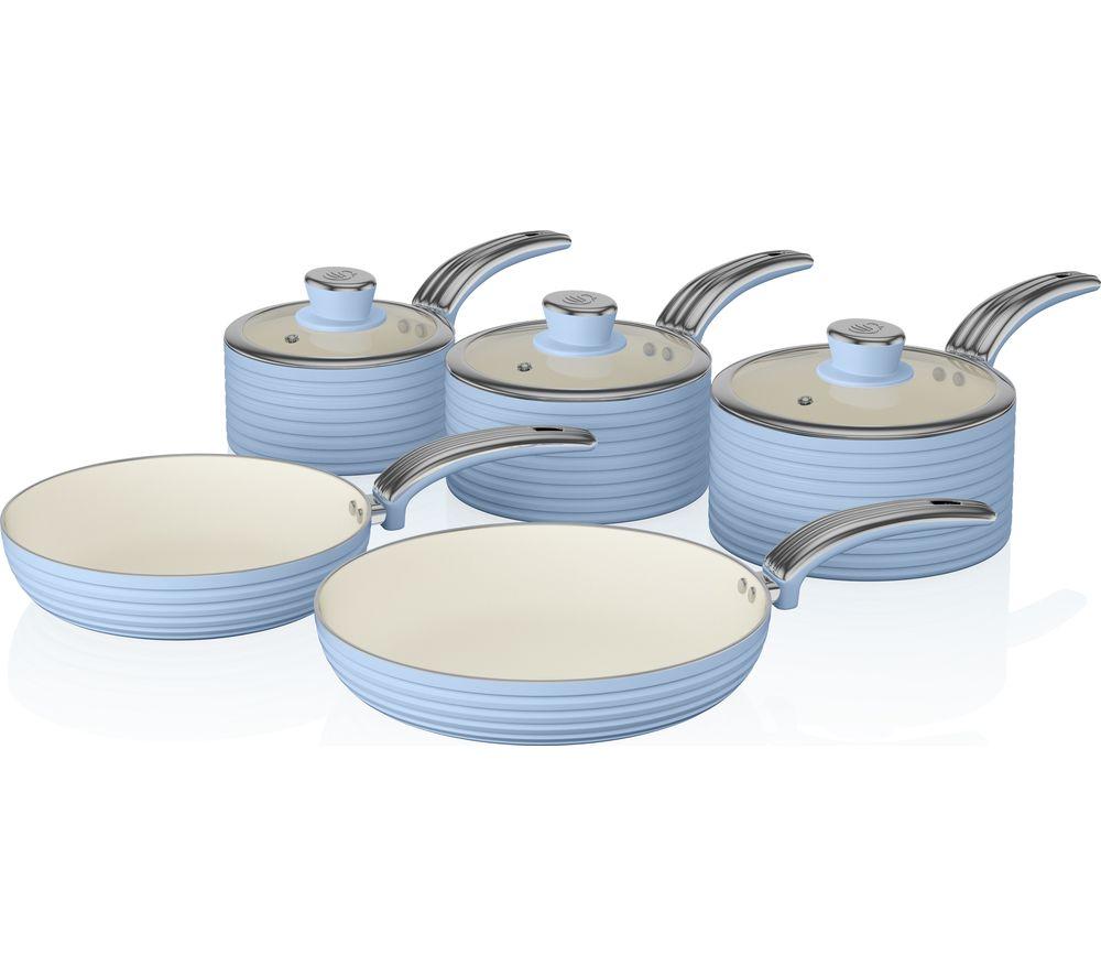 Swan Retro 5-piece Non-stick Pan Set review