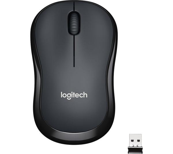 LOGITECH M220 Silent Wireless Optical Mouse - Charcoal image number 0