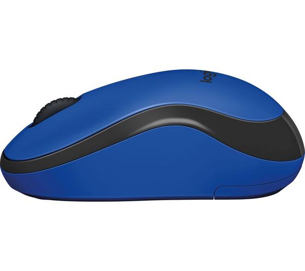 LOGITECH M220 Silent Wireless Optical Mouse - Blue image number 2