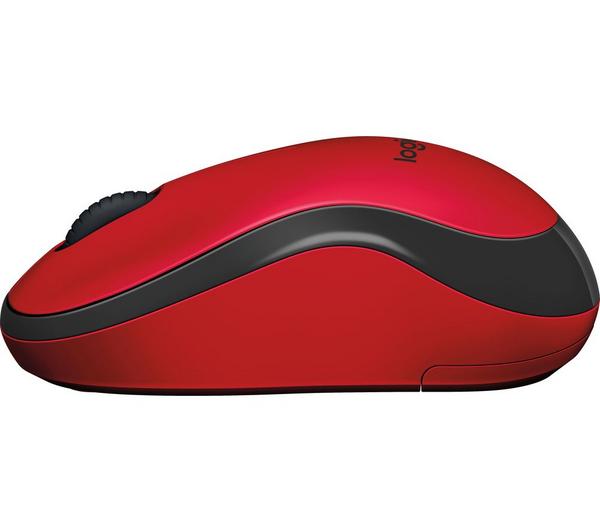 LOGITECH M220 Silent Wireless Optical Mouse - Red image number 1