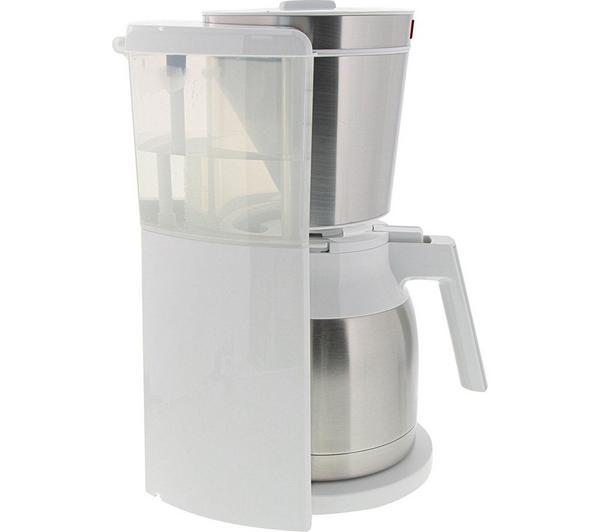MELITTA Look IV Therm Timer Filter Coffee Machine - White & Stainless Steel image number 4