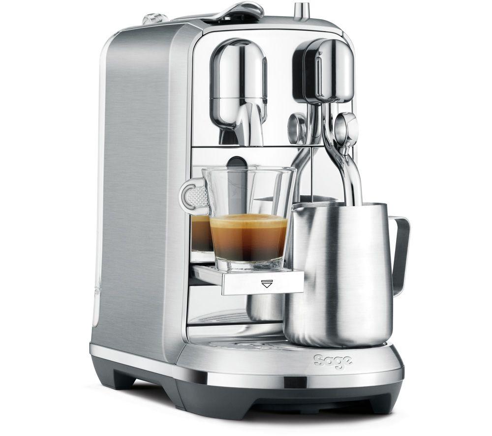 NESPRESSO by Sage Creatista Plus BNE800BSS Coffee Machine - Stainless Steel