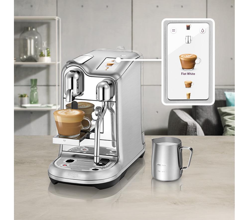 NESPRESSO by Sage Creatista Pro SNE900BSS Coffee Machine - Silver image number 6 of 11