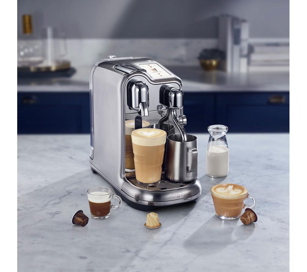 NESPRESSO by Sage Creatista Pro SNE900BSS Coffee Machine - Silver image number 10 of 11