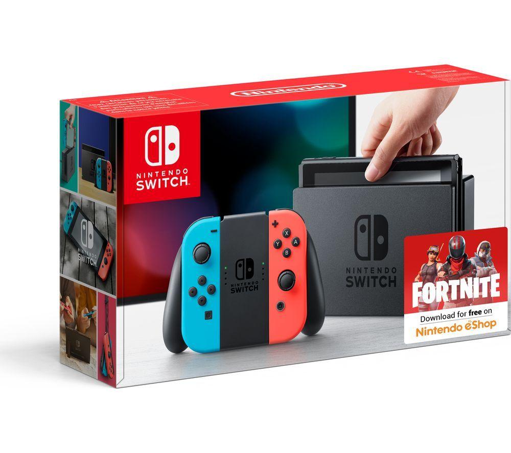 Buy NINTENDO Switch Neon Red Blue Currys