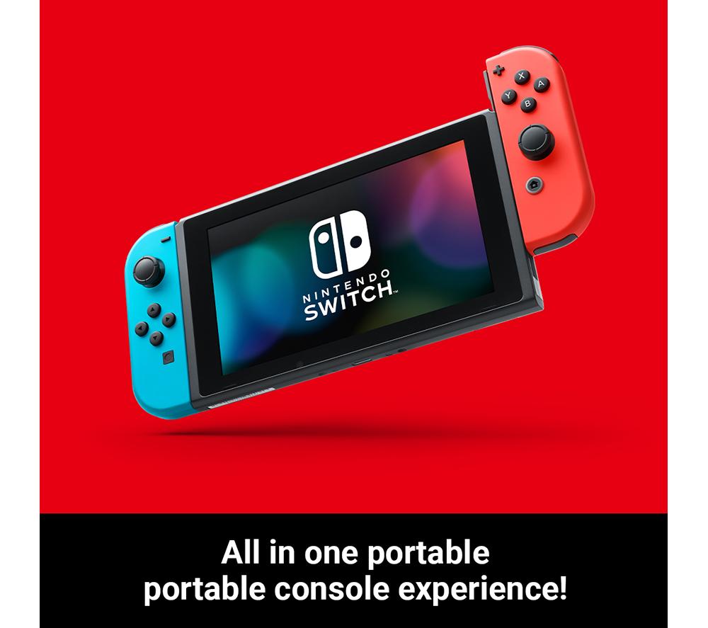 Buy NINTENDO Switch - Neon Red & Blue | Currys