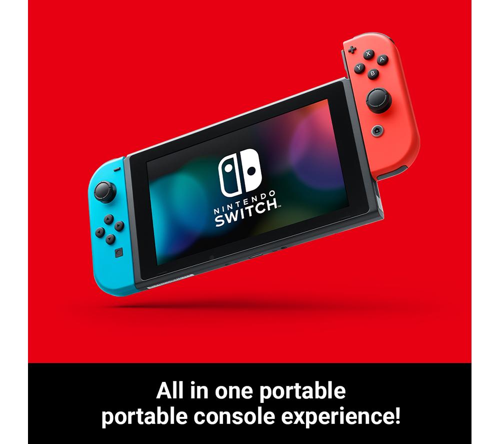 NINTENDO Switch - Neon Red & Blue