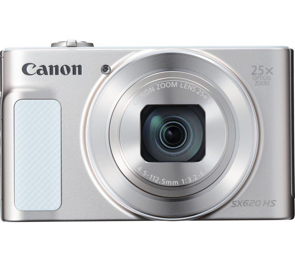 CANON PowerShot SX620 HS Superzoom Compact Camera - White