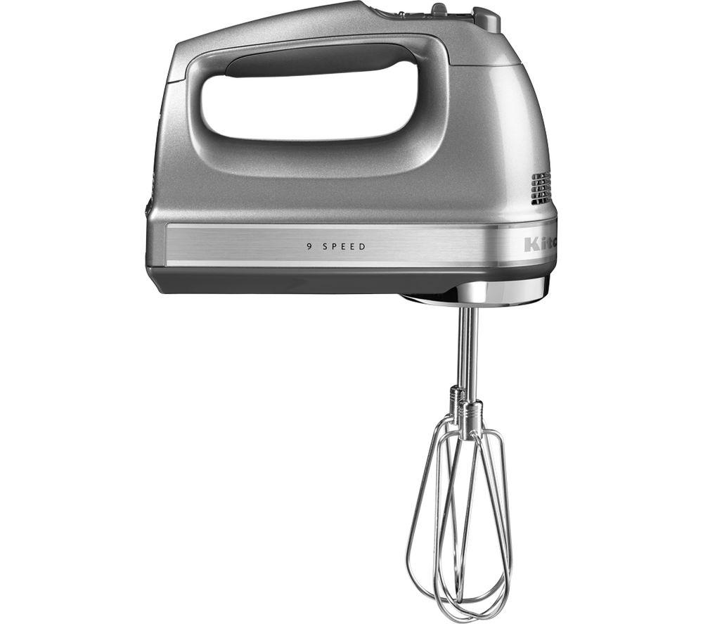  LILPARTNER Hand Mixer Electric, 400W Food Mixer 5 Speed  Handheld Mixer, 5 Stainless Steel Accessories, Storage Box, Kitchen Mixer  with Cord for Cream, Cookies, Dishwasher Safe: Home & Kitchen