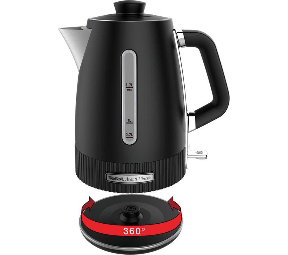 TEFAL Avanti Classic KI290N40 Traditional Kettle - Matte Black image number 7 of 9