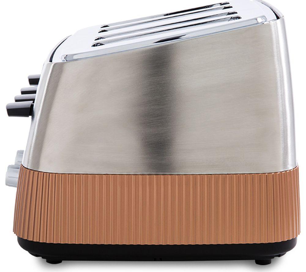 TEFAL Avanti Classic TT780F40 4-Slice Toaster - Copper image number 10 of 15