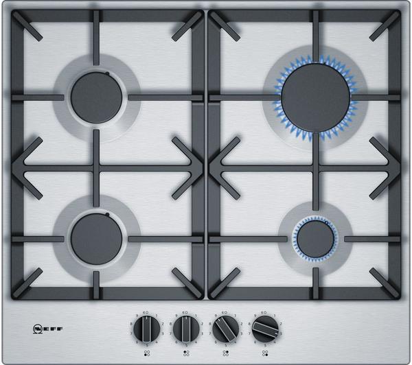 NEFF N70 T26DS49N0 Gas Hob - Stainless Steel image number 0