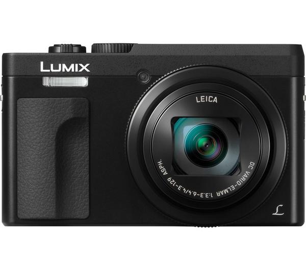PANASONIC LUMIX DC-TZ90EB-K Superzoom Compact Camera - Black image number 0