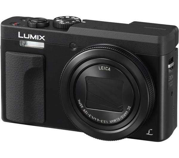 PANASONIC LUMIX DC-TZ90EB-K Superzoom Compact Camera - Black image number 1