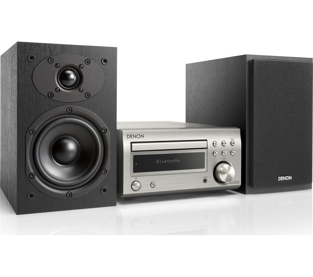 DENON DM-41DAB Wireless Traditional Hi-Fi System - Premium Silver - image 5