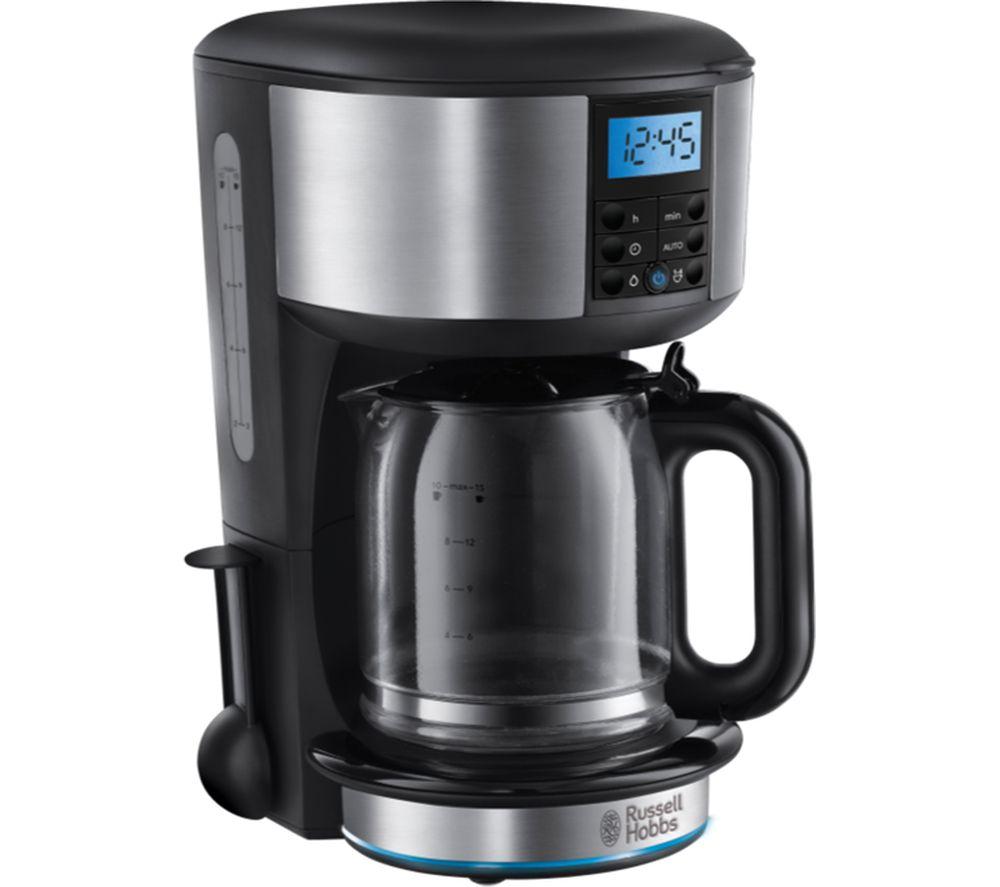 Russell Hobbs Buckingham Fast Brew 20680SS Filter Coffee Machine - Brushed Stainless Steel, Stainles