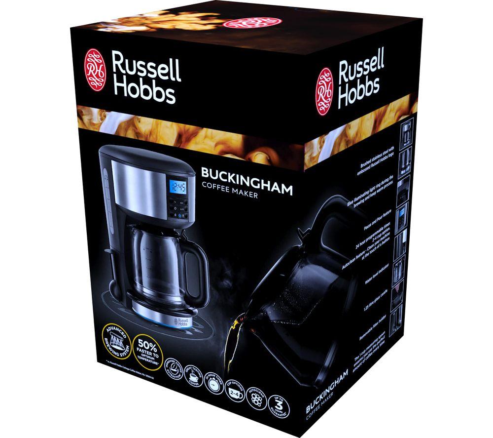 Russell hobbs 20680 clearance buckingham filter coffee machine