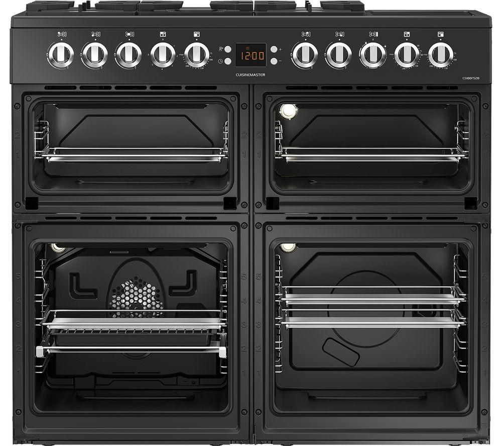 LEISURE Cuisinemaster CS100F520K Dual Fuel Range Cooker - Black image number 7 of 15