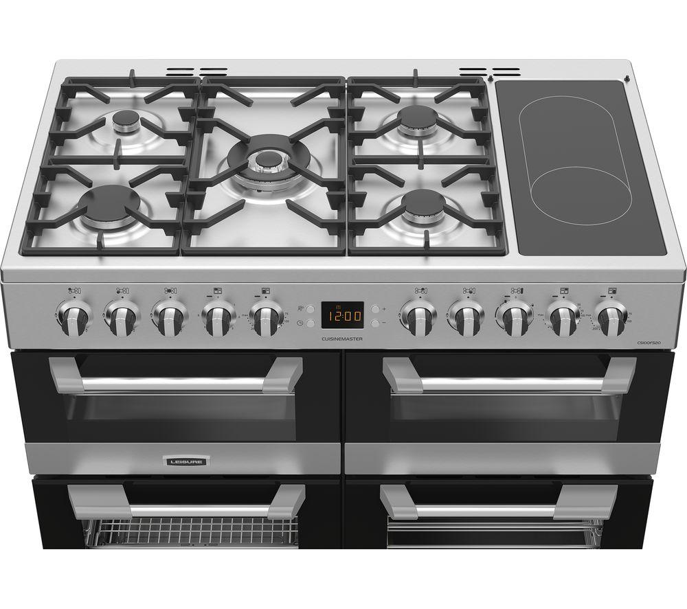 LEISURE Cuisinemaster CS100F520X Dual Fuel Range Cooker - Stainless Steel image number 4 of 7