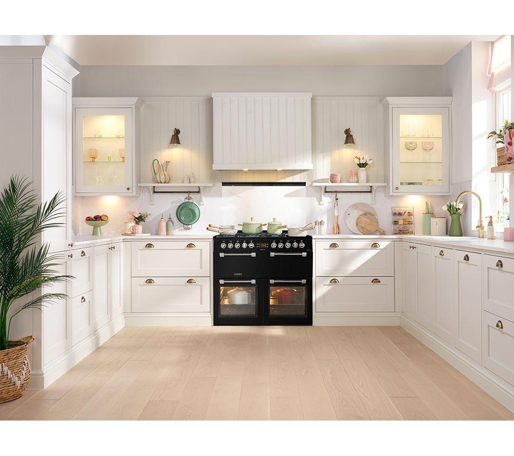 LEISURE Chefmaster CC100F521K 100 cm Dual Fuel Range Cooker - Black image number 8 of 9