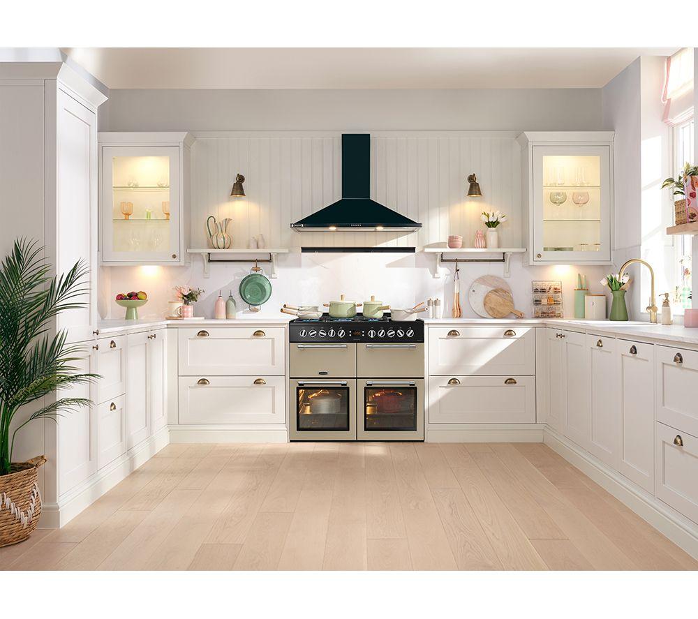 LEISURE Chefmaster CC100F521C 100 cm Dual Fuel Range Cooker - Cream & Black image number 8 of 9
