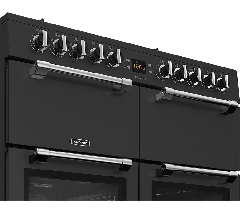 LEISURE Chefmaster CC100F521T 100 cm Dual Fuel Range Cooker - Anthracite image number 4 of 10