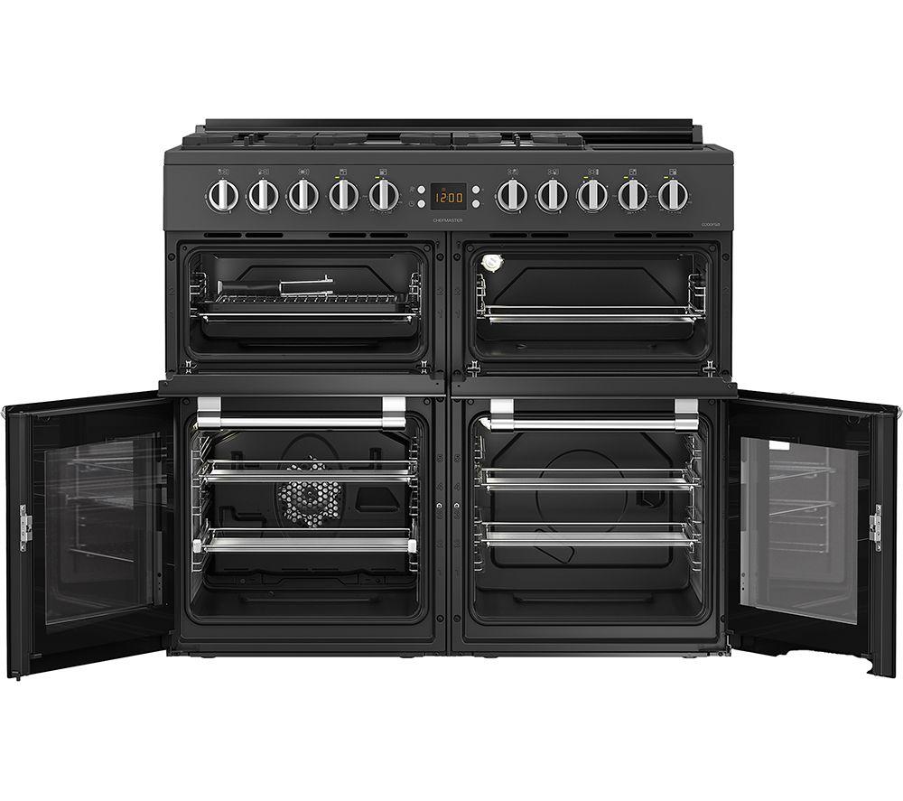 LEISURE Chefmaster CC100F521T 100 cm Dual Fuel Range Cooker - Anthracite image number 6 of 10