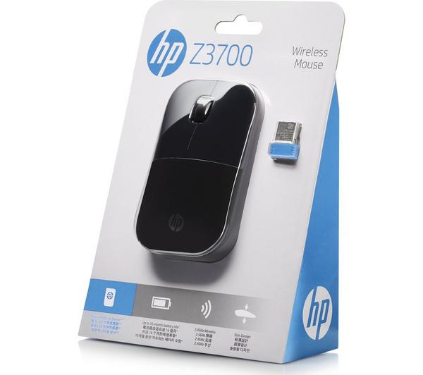 HP Z3700 Wireless Optical Mouse - Black image number 10
