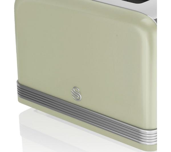 SWAN Retro ST19020GN 4-Slice Toaster - Green image number 2