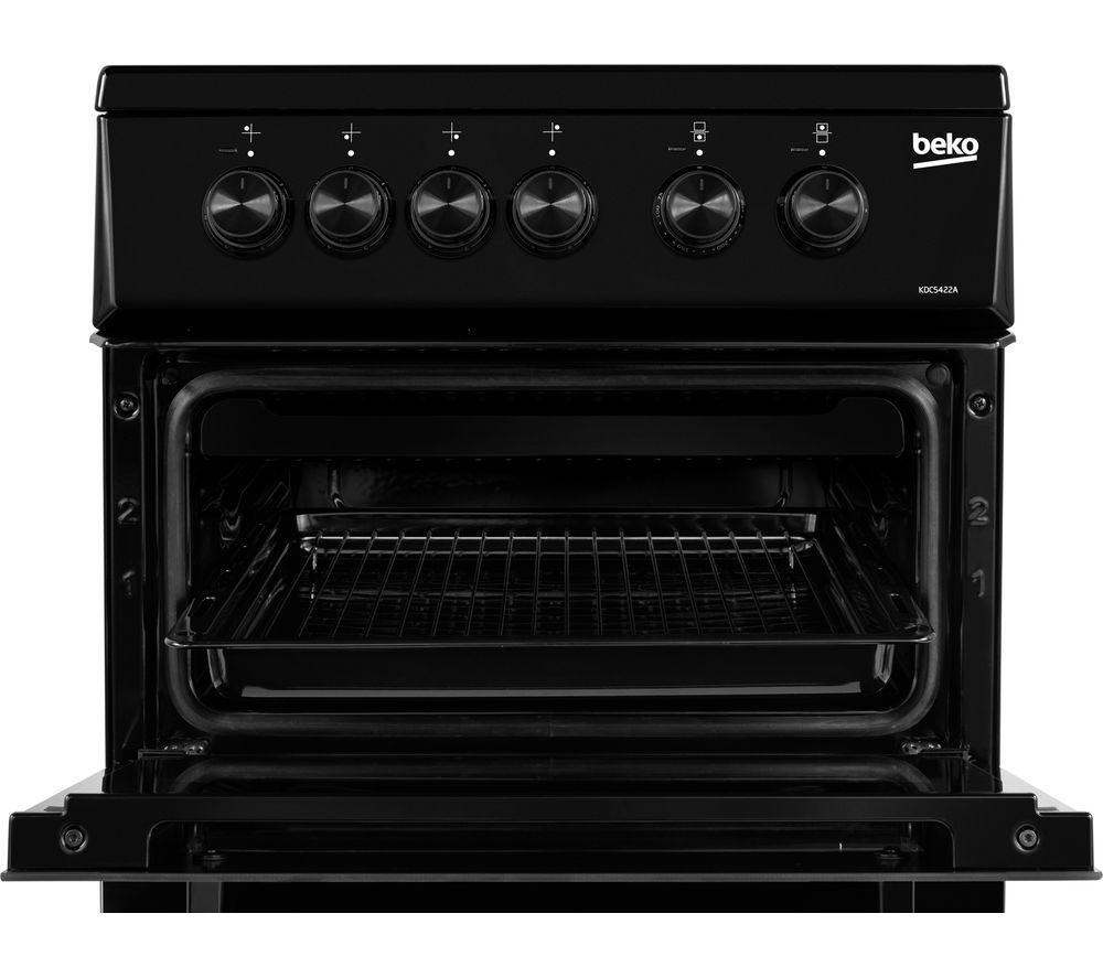 BEKO KDC5422AK 50 cm Electric Ceramic Cooker - Black image number 3 of 4