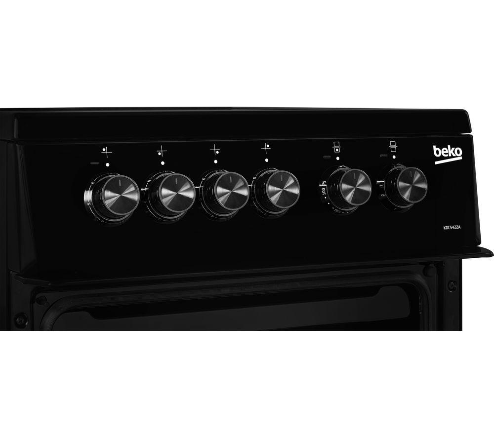 BEKO KDC5422AK 50 cm Electric Ceramic Cooker - Black image number 4 of 4